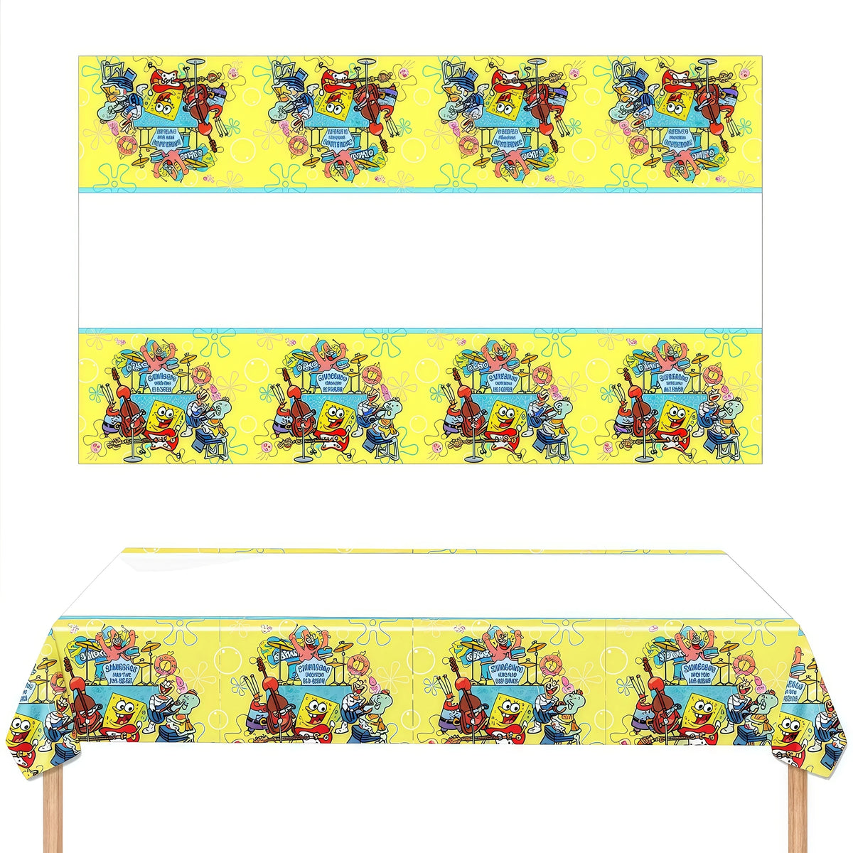 Cartoon Kids Birthday Party Decoration Set – Balloons, Backdrop & More Kids Party Decoration Set Babs 1pcs tablecloth 1