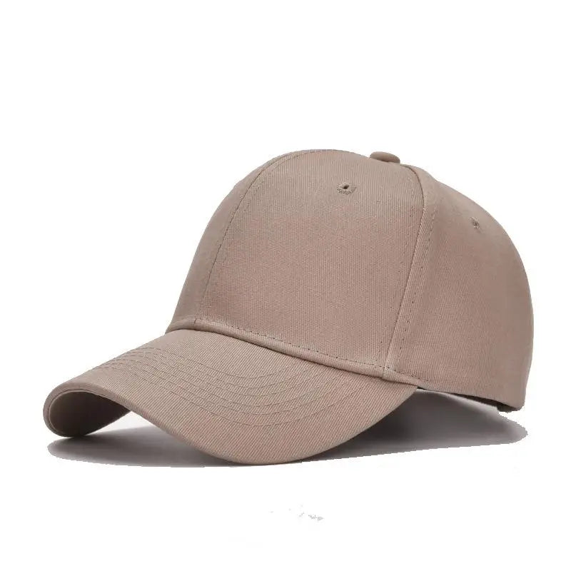 Unisex Adjustable Baseball Cap – Curved Brim Sun Visor Hat Baseball Cap Babs khaki