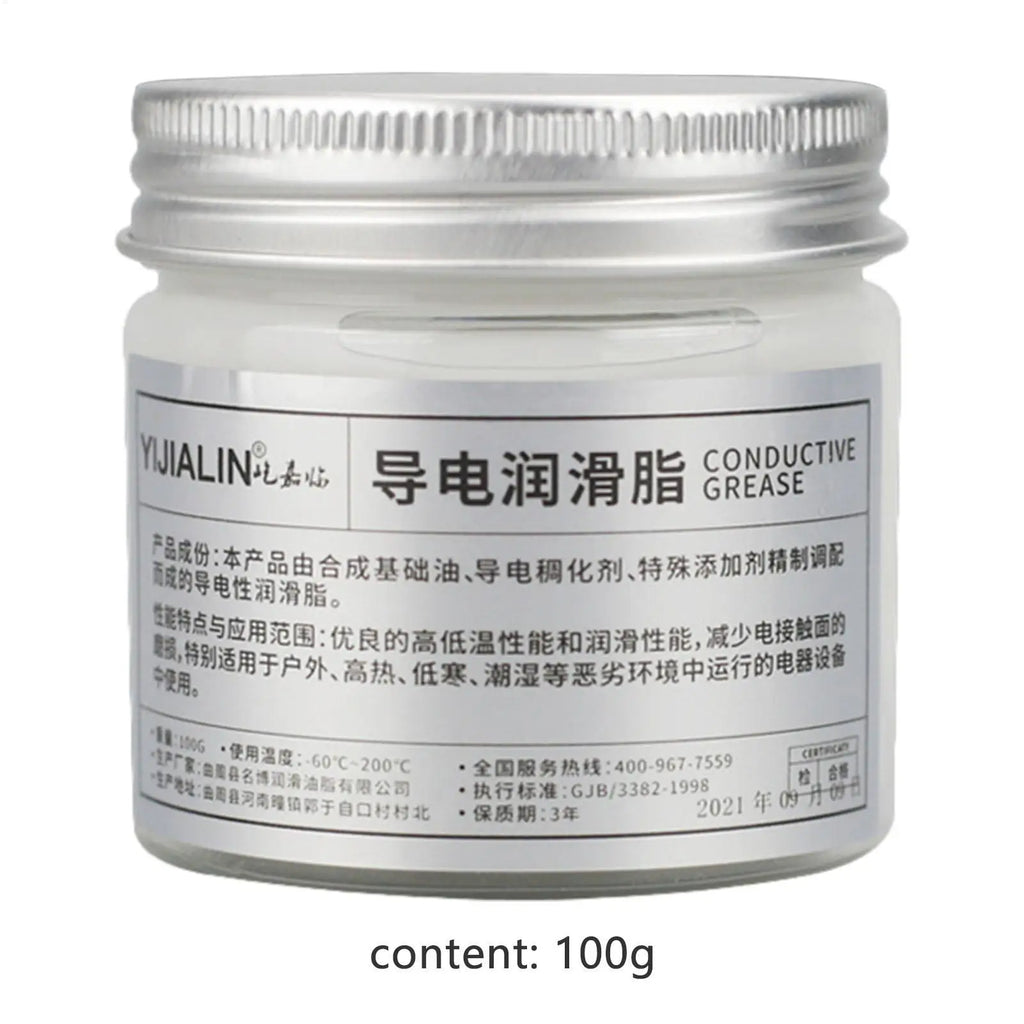 Electric Contact Grease 100g – Conductive Paste & Dielectric Conductive Contact Grease Babs