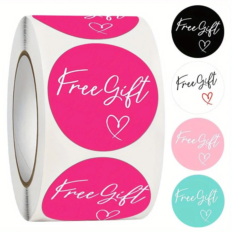 Adhesive Thank You Sticker Set – Gift Labels for Parties & Business Decorative Sticker Set Babs