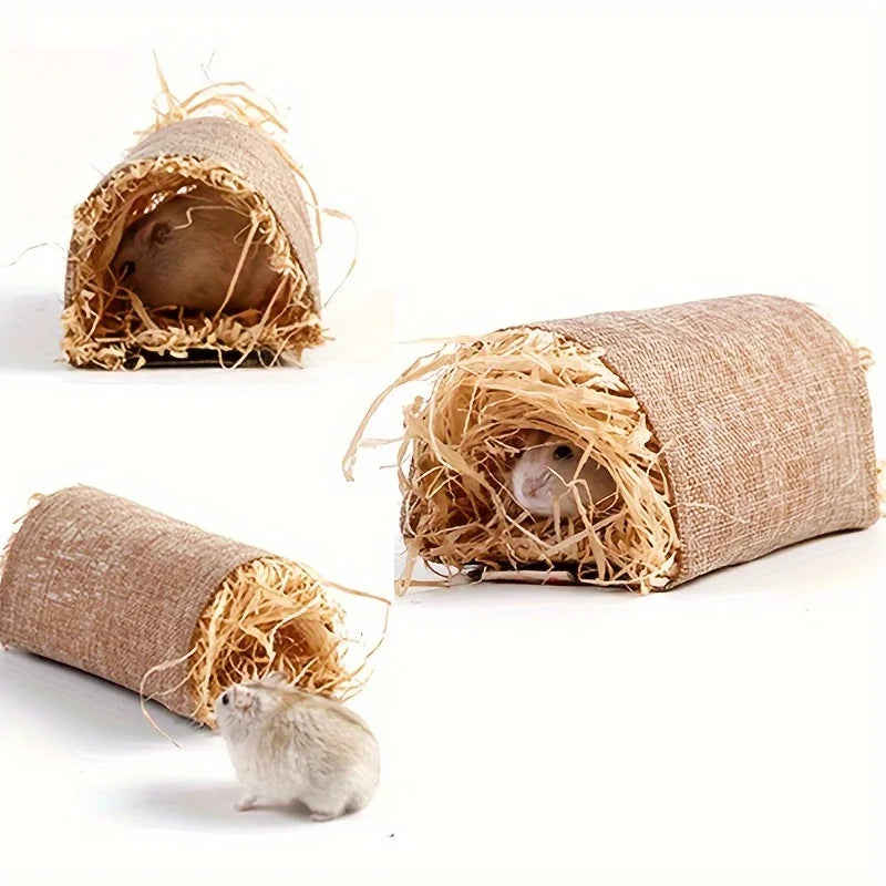 Small Animal Linen Hideout Tunnel – Rabbit, Guinea Pig & Hamster Small Animal Hideout Babs