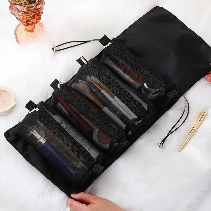 Women's Travel Cosmetic Bag – Large PVC Makeup Storage Organizer Travel Cosmetic Bag Babs