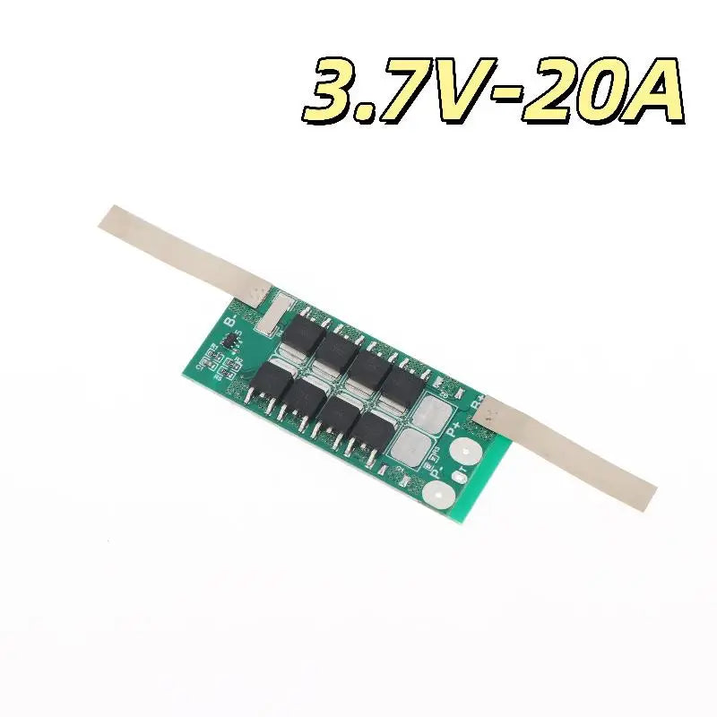1S BMS Protection Board 3.2V 3.7V Li-ion LiPo 5A–25A PCM BMS Protection Board Babs B 20A
