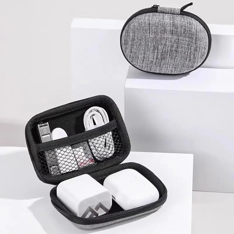 EVA Electronics Organizer Case – Cable & Power Bank Storage Pouch Electronics Organizer Case Babs