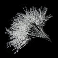 Acrylic Crystal Water Droplet Flowers – Wedding & DIY Décor Artificial Craft Flowers Babs Clear 20pcs