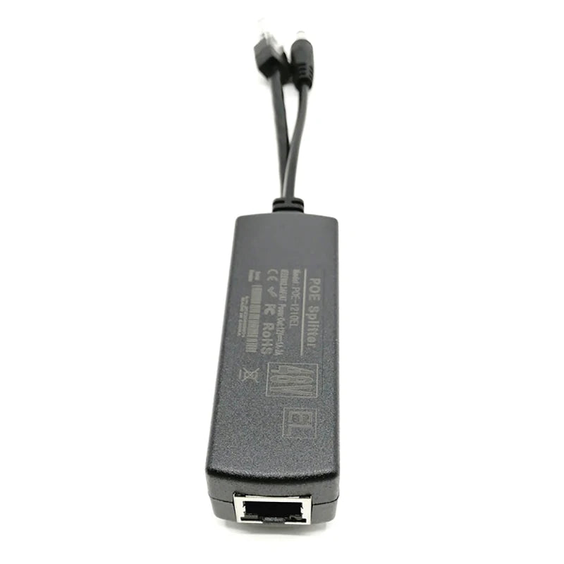 48V to 12V POE Splitter Adapter Cable for CCTV Security Cameras POE Splitter Adapter Babs