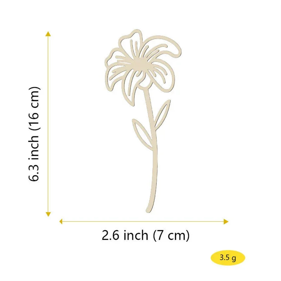 Wooden Hollow Flower Vase – Decorative Home Decor Gift Decorative Wood Vase Babs