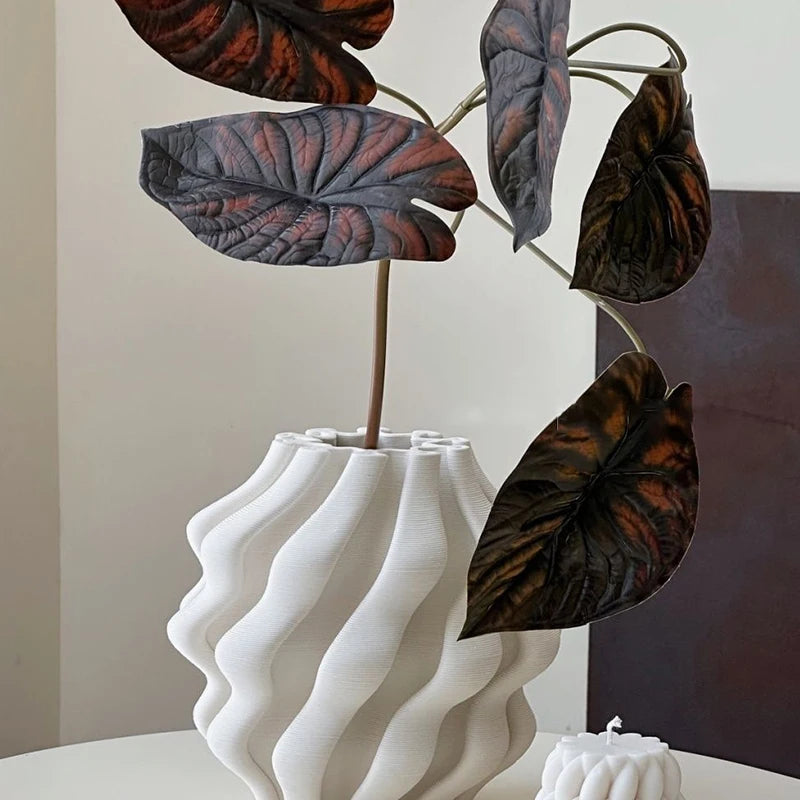 Nordic Ceramic Vase | Modern Aesthetic Sculptural Home Décor Ceramic Decorative Vase Babs