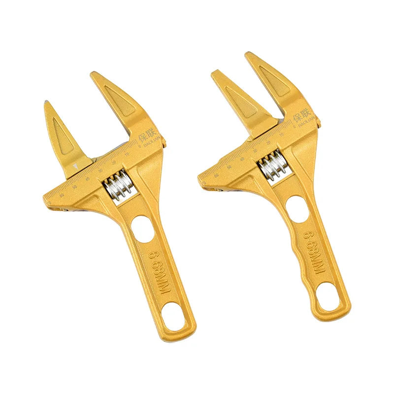 Adjustable Bathroom Wrench 6-68mm | Kitchen Plumbing Spanner Adjustable Plumbing Wrench Babs