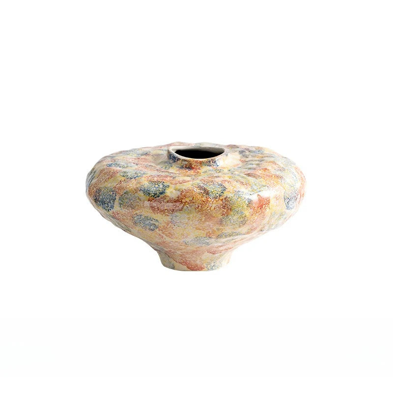 Glazed Ceramic Vase – Modern Tabletop Flower Décor Decorative Ceramic Vase Babs