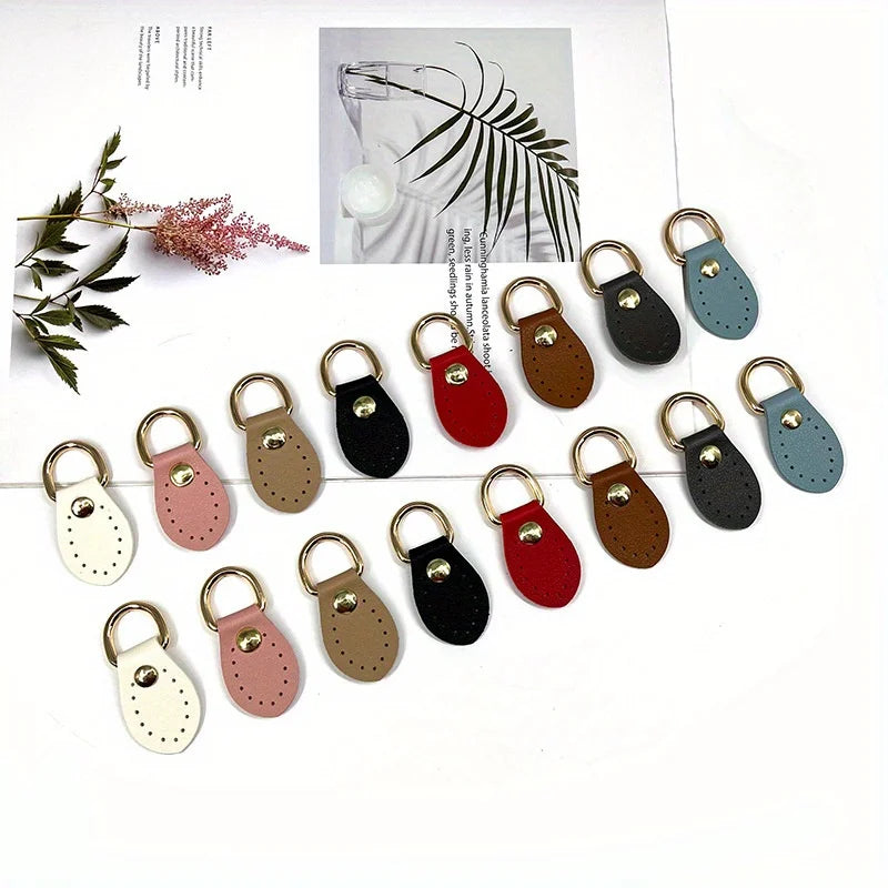 2PCS Leather D-Ring Buckle DIY Bag Strap Accessories | Multi-Color Leather Bag Hardware Babs
