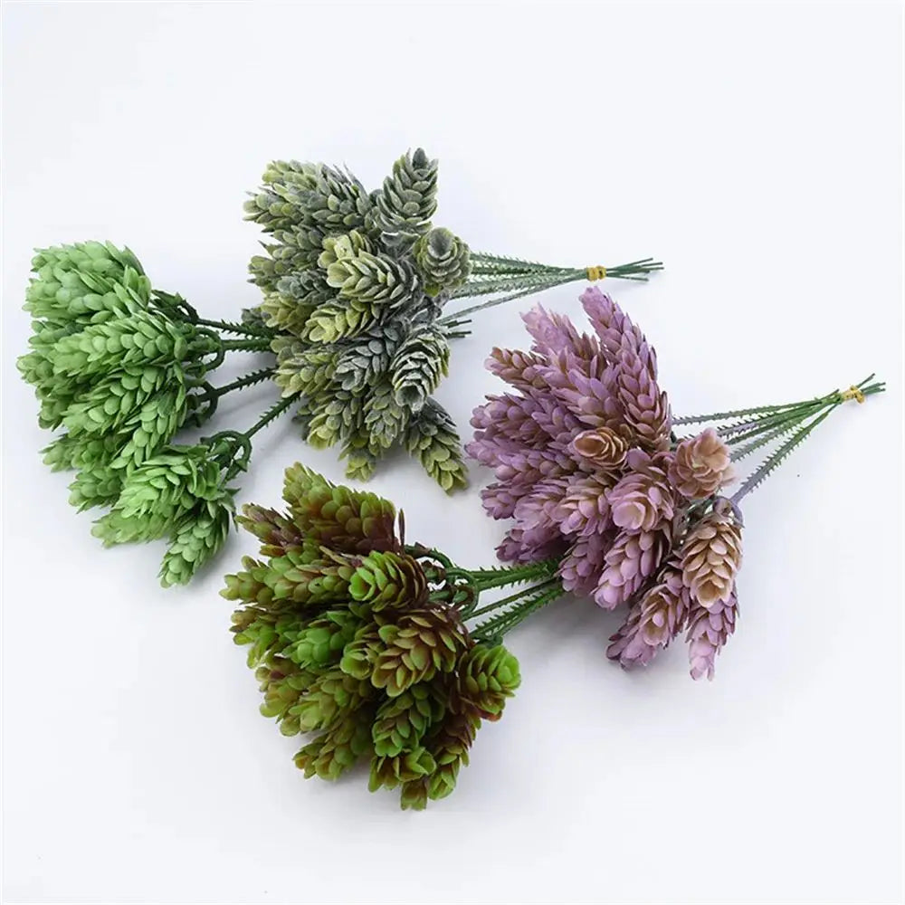 Artificial Green Plant Stems Set of 6 – Wedding & Home Décor Artificial Plant Stems Babs