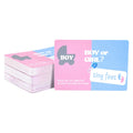 24Pcs Gender Reveal Scratch Off Cards – Baby Shower Party Game Party Game Cards Babs scratch off-Boy