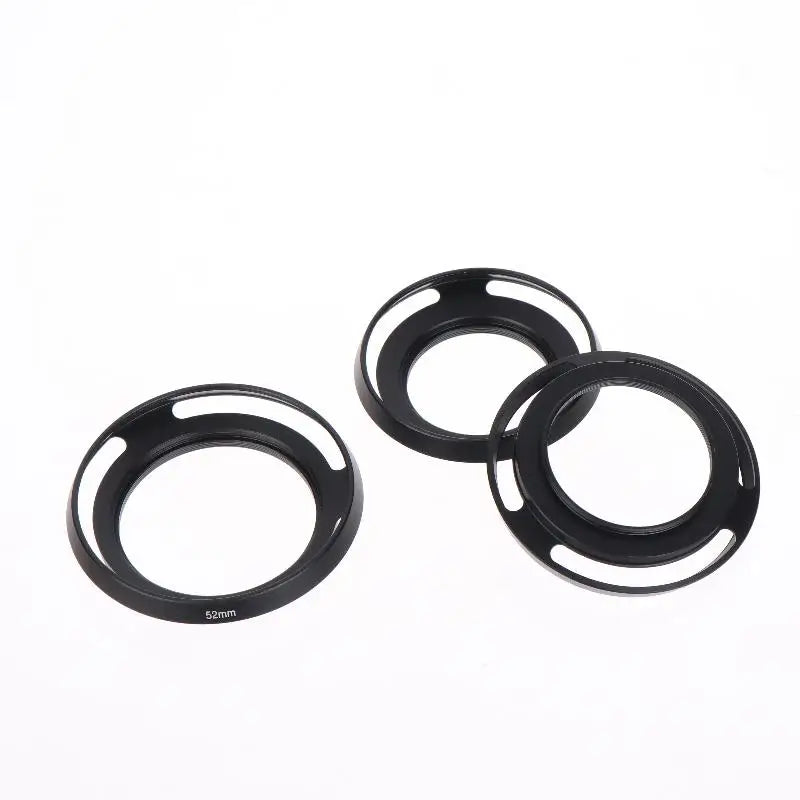 Metal Ultra-Thin Hollow Wide-Angle Lens Hood 37–67mm Universal Camera Lens Hood Babs