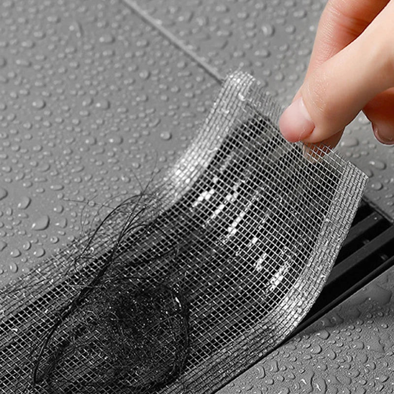 10m Cuttable Drain Hair Catcher – Disposable Mesh Strainer Drain Hair Catcher Babs