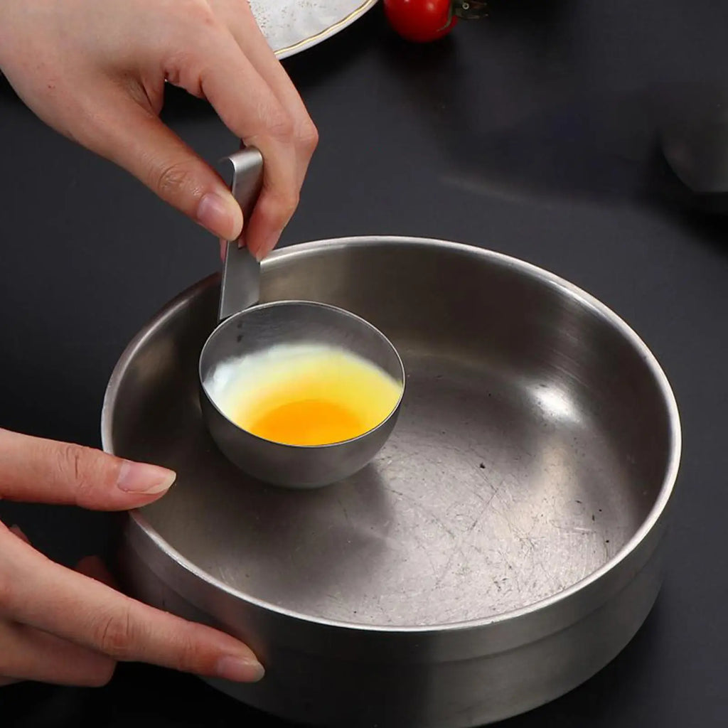 Stainless Steel Egg Poacher with Hook | Nonstick Cooking Mold Egg Poacher Babs