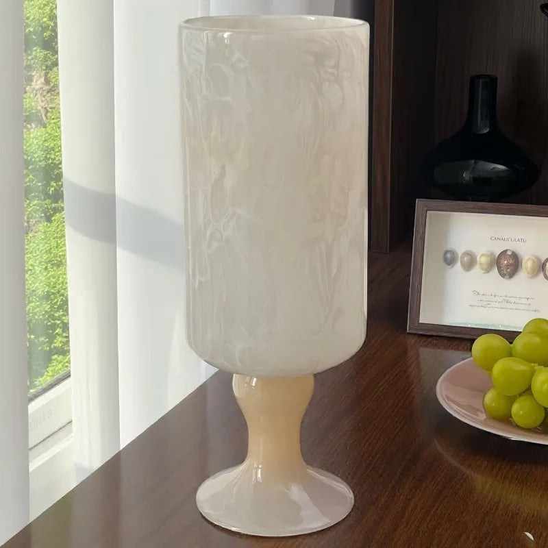 Glazed Glass Decorative Vase – Modern Luxury Home Décor Decorative Glass Vase Babs