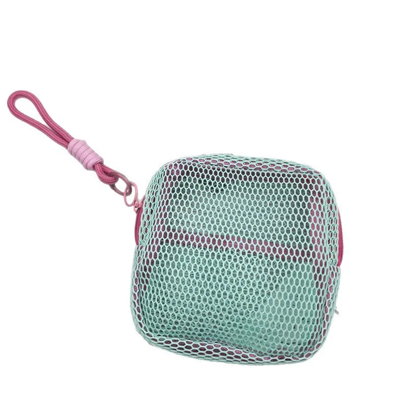 Mesh Cosmetic Bag – Travel Toiletry & Makeup Organizer Pouch Cosmetic Organizer Bag Babs