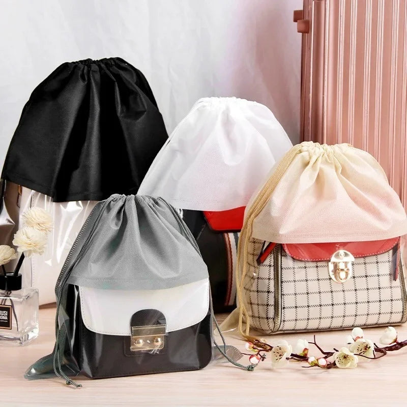 Dustproof Drawstring Storage Bags, Moisture-Proof 5-Pack Drawstring Storage Bag Babs