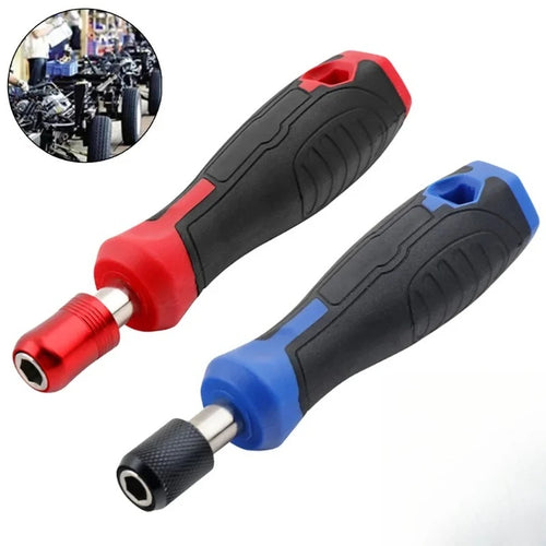 1/4" Hex Magnetic Screwdriver Handle – Self-Locking Bit Adapter Screwdriver Bit Adapter Babs