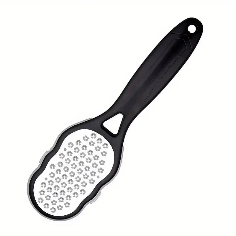 Stainless Steel Foot File & Callus Remover | Dual Grit Pedicure Foot File & Rasp Babs 1pc