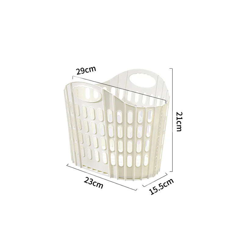 Foldable Wall-Mounted Laundry Basket – Space-Saving Organizer Laundry Basket Babs 1Pc-S 1