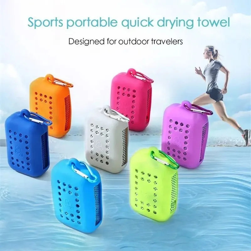 Quick-Dry Cooling Towel – Microfiber Absorbent, 1–10 Pack Cooling Sports Towel Babs