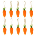 Easter Foam Carrot Hanging Ornaments 10/20pcs – Party Decor Easter Hanging Ornaments Babs Mini Carrot 20Pcs