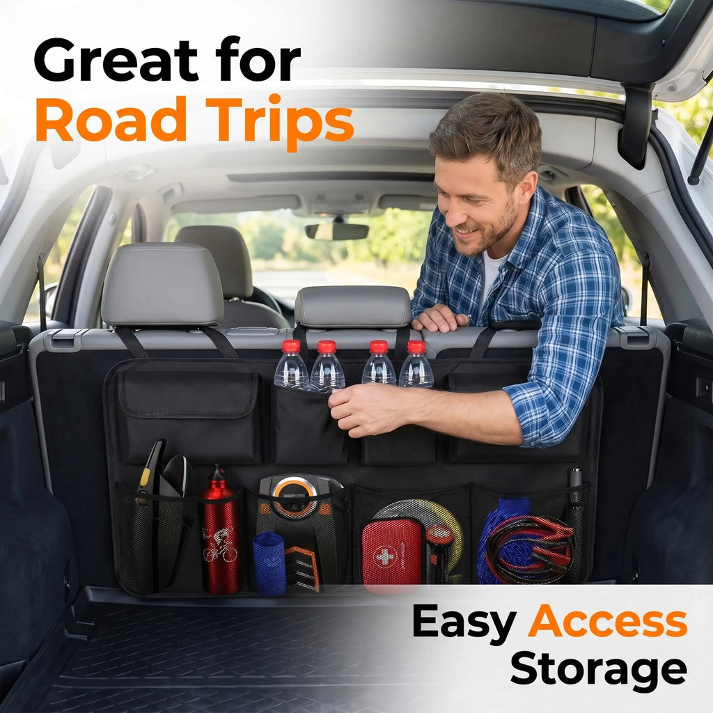 Car Trunk Organizer – Backseat Hanging Bag for SUV & Truck Car Trunk Organizer Babs