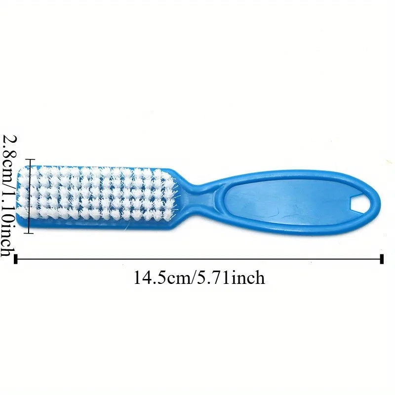 Straight Handle Nail Dust Brush – Manicure Cleaning Tool Nail Dust Brush Babs