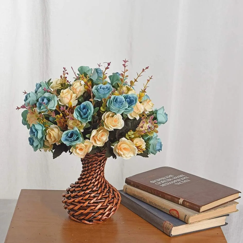 34cm Silk Rose Artificial Flower – Wedding & Home Decor Artificial Silk Flower Babs