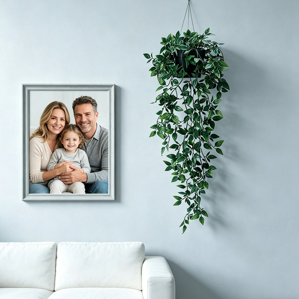 Artificial Ivy Plant with Pot – Wall Hanging Vine Decor Artificial Vine Plant Babs