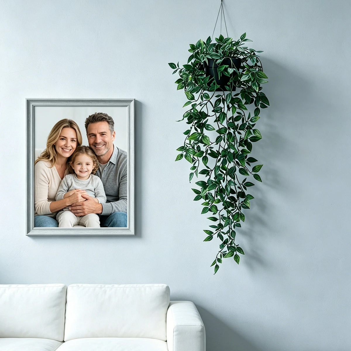 Artificial Ivy Plant with Pot – Wall Hanging Vine Decor Artificial Vine Plant Babs
