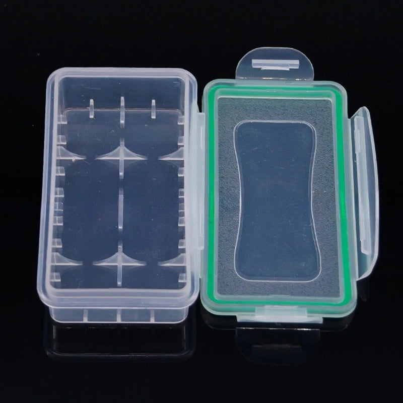 Transparent Plastic Battery Storage Box – Portable Safety Case Battery Storage Box Babs