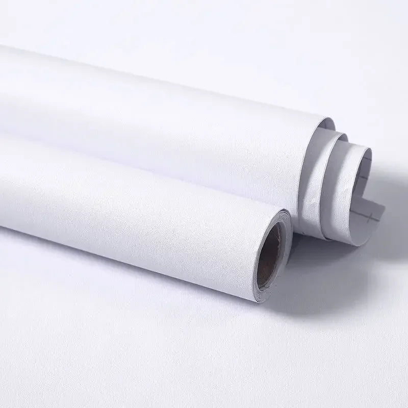 Waterproof Matte Peel & Stick Wallpaper – White/Black PVC Peel & Stick Wallpaper Babs
