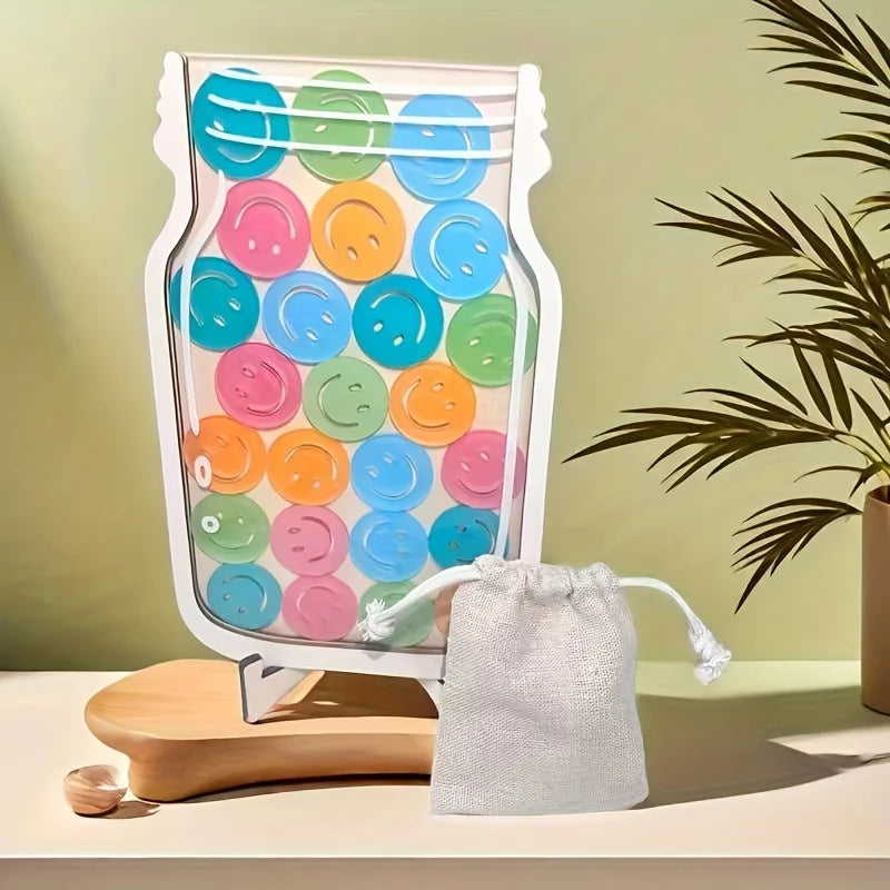 Smiley Face Jar Ornament – Classroom Reward & Holiday Gift Decorative Jar Ornament Babs