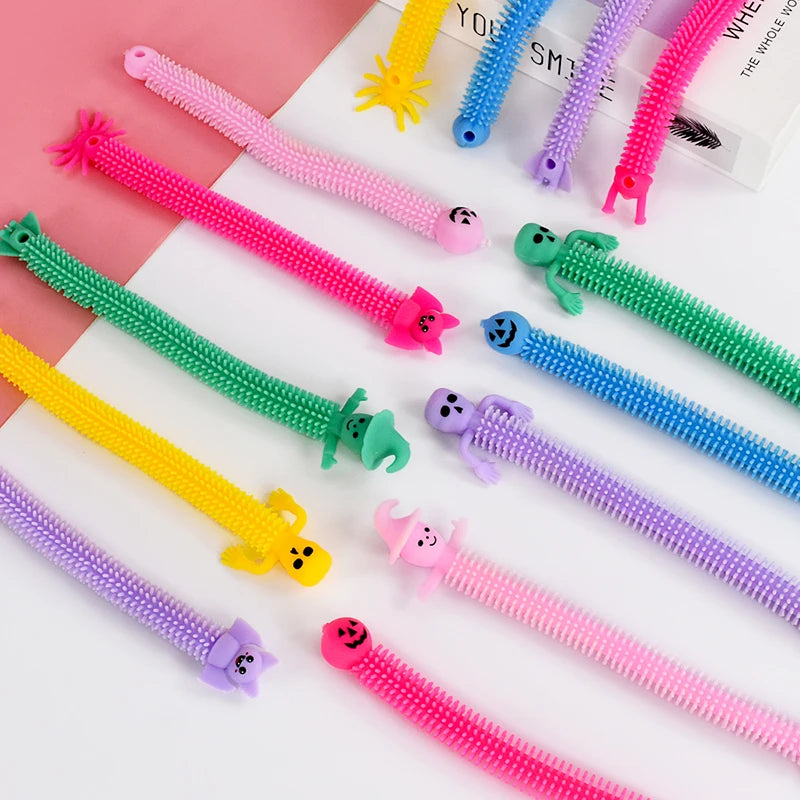 Halloween Stretchy Sensory Fidget Wristbands 10/20 Pcs Party Favors Fidget Wristband Toys Babs