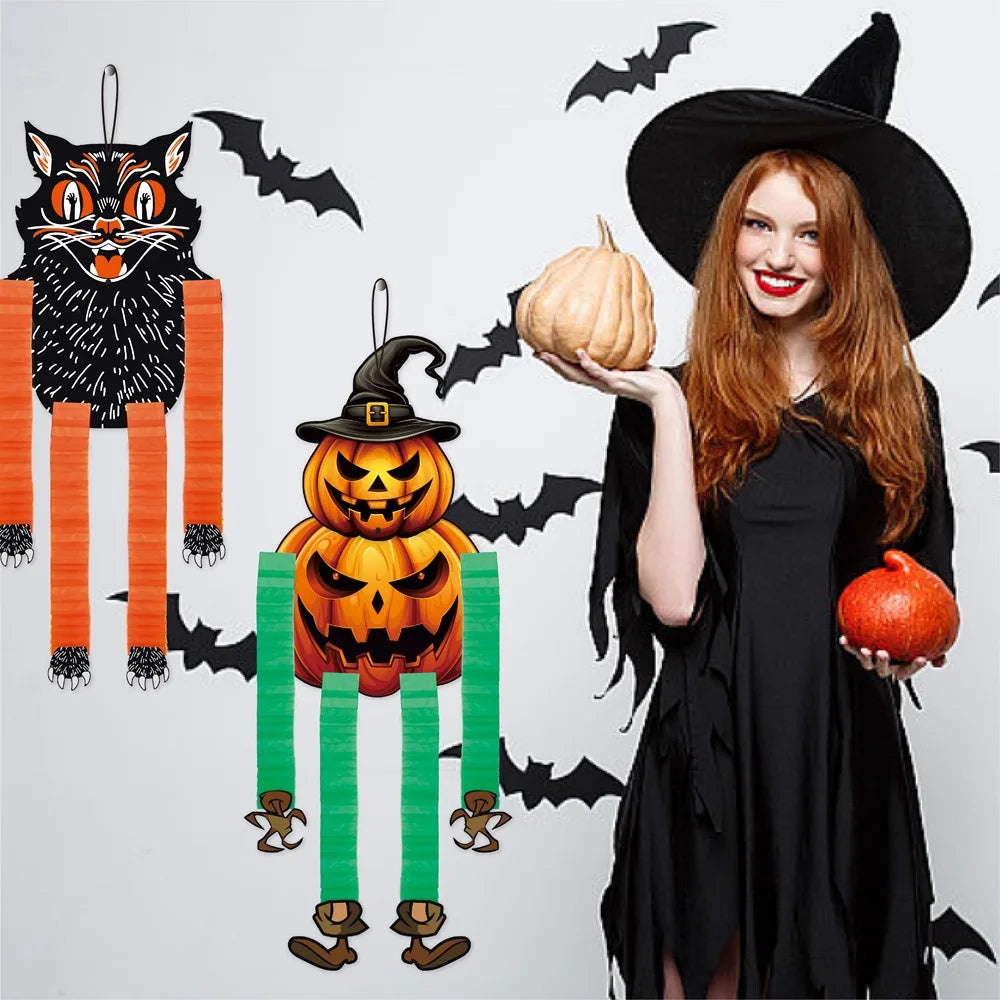 Halloween Hanging Decorations – Pumpkin Witch Vampire Ornaments Halloween Hanging Ornaments Babs