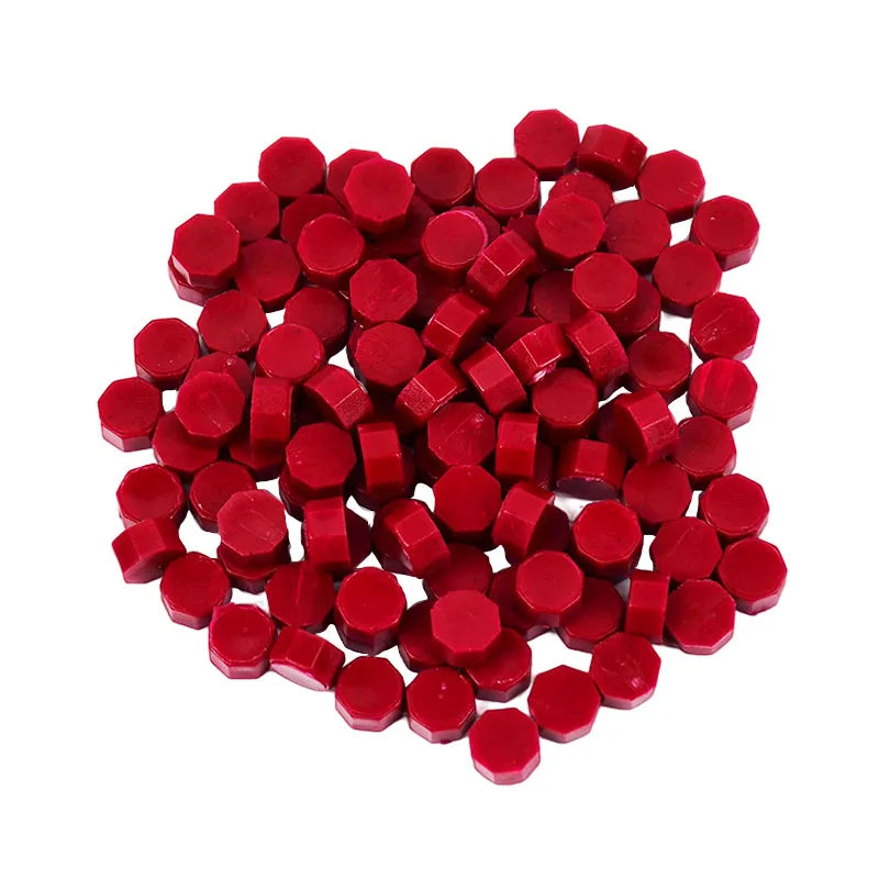 100Pcs Retro Colored Wax Seal Beads – Wedding & Scrapbooking Wax Seal Beads Babs M06
