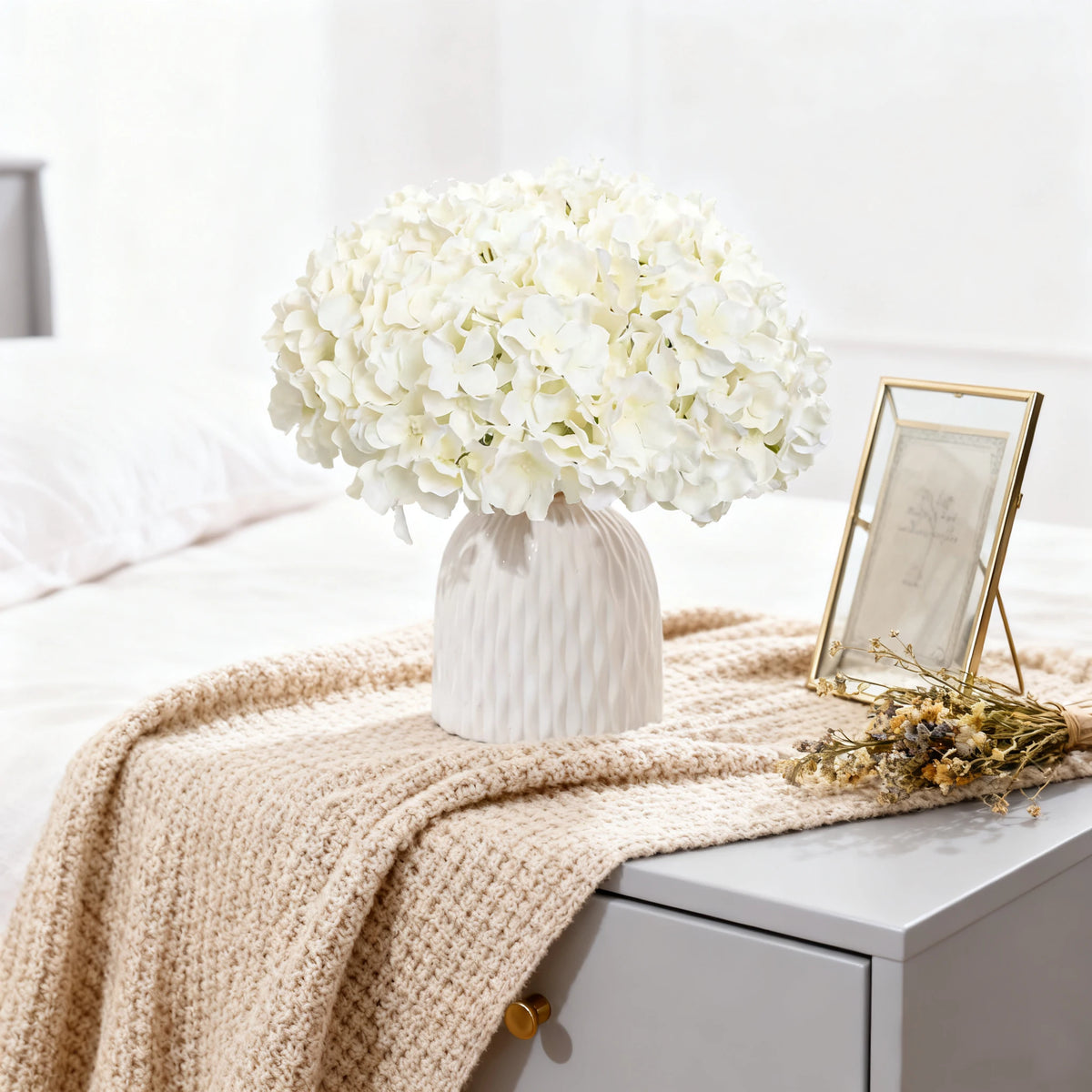 Artificial Silk Hydrangea Flowers – Wedding & Home Décor Artificial Flowers Babs