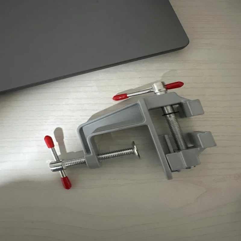 Mini Aluminum Bench Vise – Desktop Clamp for Woodworking & DIY Mini Bench Vise Babs