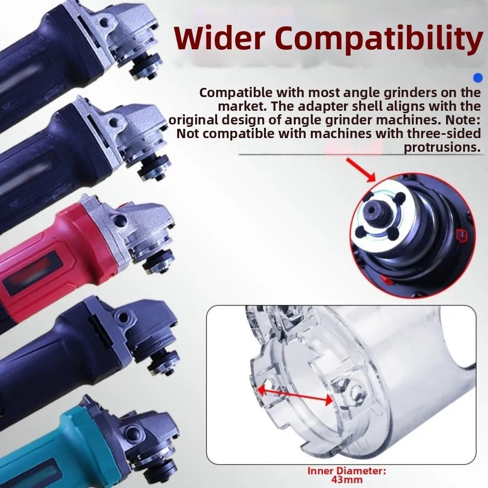 Angle Grinder Trim Router Adapter – Adjustable Edge Trimmer Grinder Router Adapter Babs