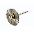 7-Pc Mini HSS Circular Saw Blade Set – Metal & Wood Cutting Circular Saw Blade Set Babs Silvery