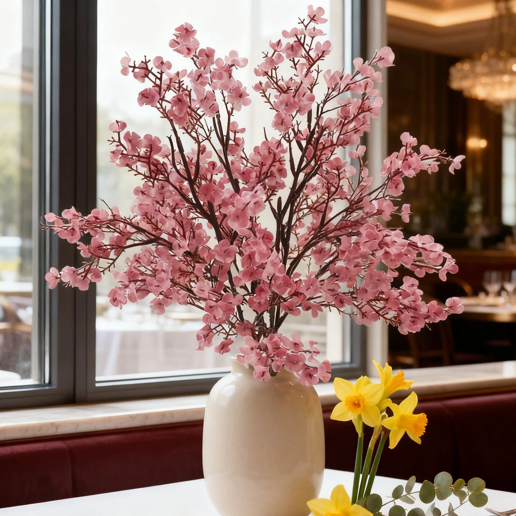 Gypsophila Silk Baby's Breath Artificial Flowers – Wedding Décor Artificial Flowers Babs
