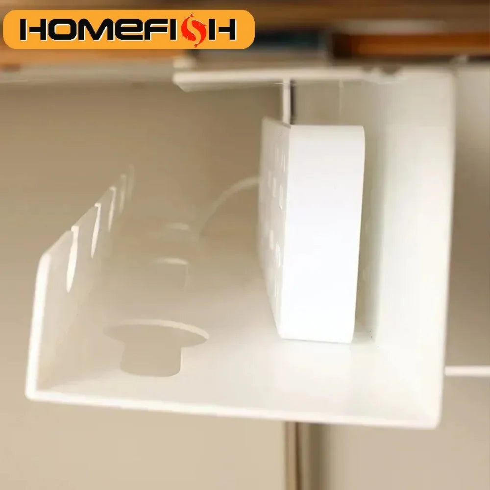 Under-Desk Cable Management Tray & Power Socket Organiser Cable Management Tray Babs