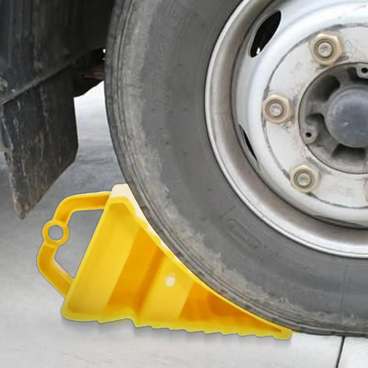 Portable Anti-Slip Wheel Chock Tire Stopper for Trucks & RVs Wheel Chock Babs