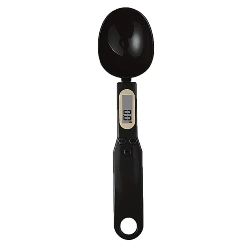 Digital Measuring Spoon Scale 0.1g Precision – LCD Kitchen Tool Digital Kitchen Scale Babs black 0.5-500g