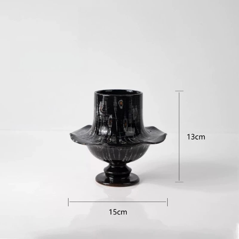 Retro Resin Decorative Vase | Modern Home Tabletop Ornament Decorative Vase Babs B Style