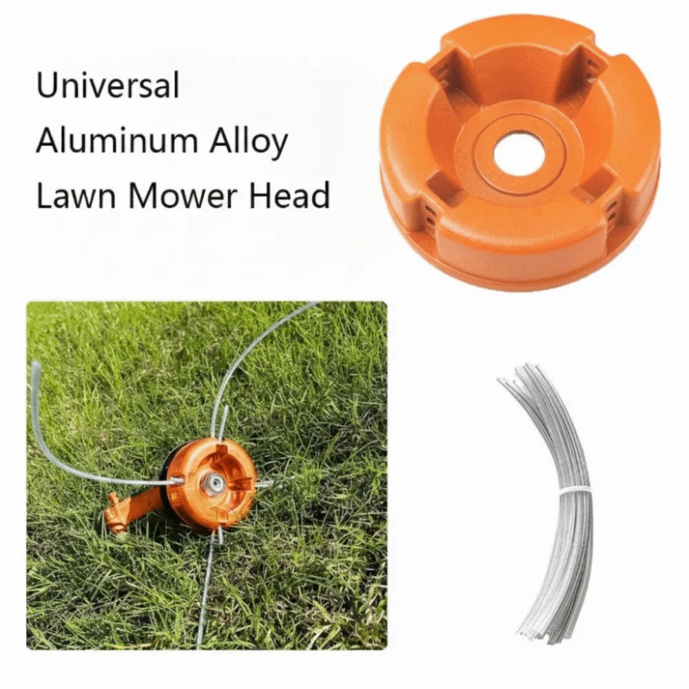 Universal Aluminum Alloy Lawn Mower Cutting Head | Nylon Line Trimmer Cutting Head Babs
