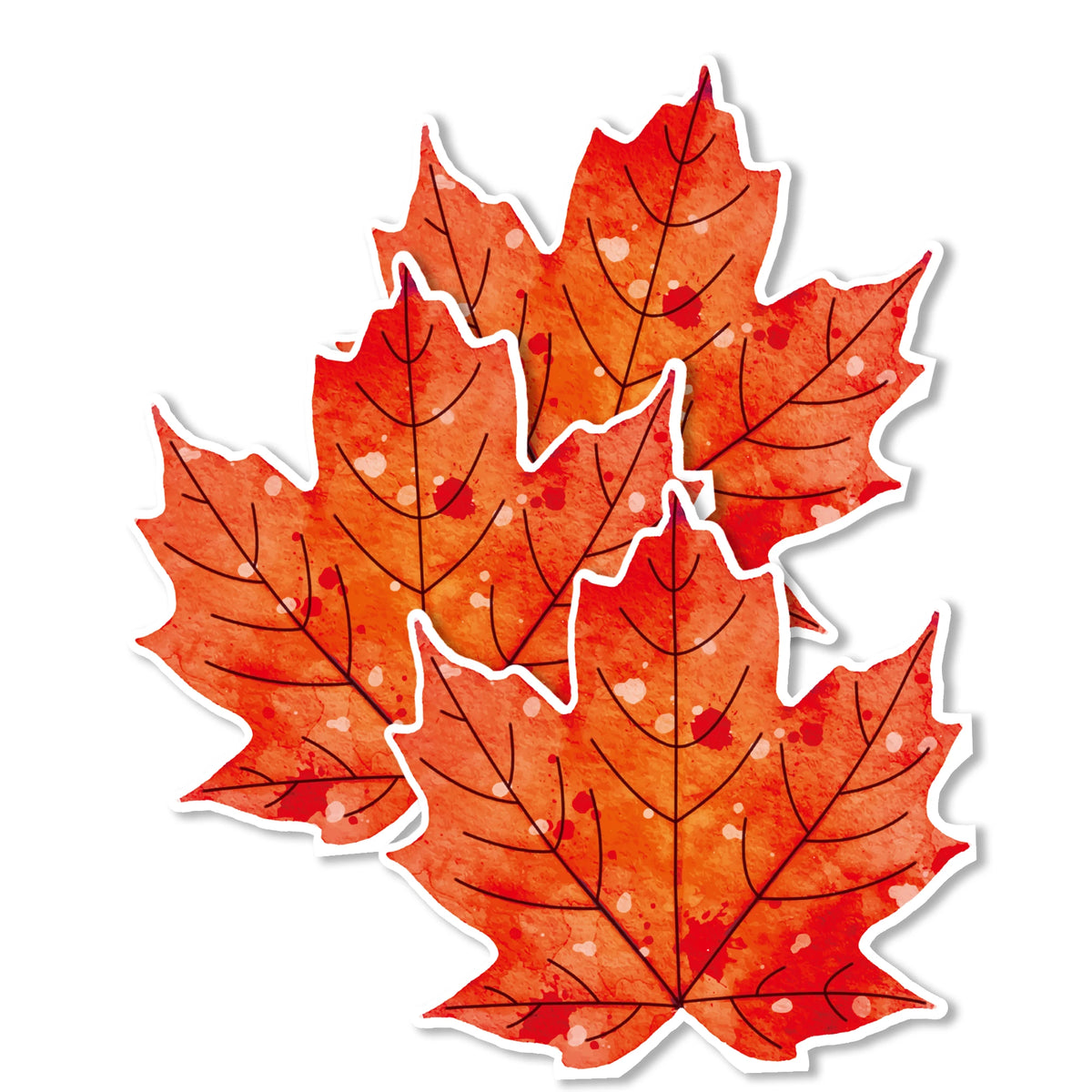 Maple Leaf Disposable Napkins – Fall Party Cocktail Napkins Disposable Party Napkins Babs